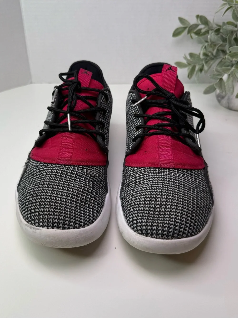 Air Jordan Boys Eclipse GG Black & White Athletic Shoes Sneakers Lace Up Size 9Y